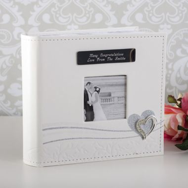 ... Wedding Day Silver Heart Photo Album The Gift Experience