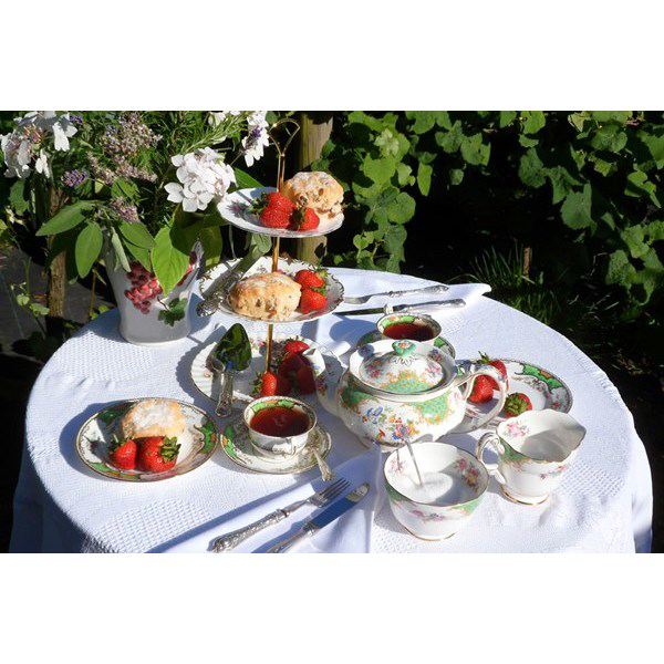 Afternoon Tea and Vineyard Tour with Wine Tasting For Two The Gift
