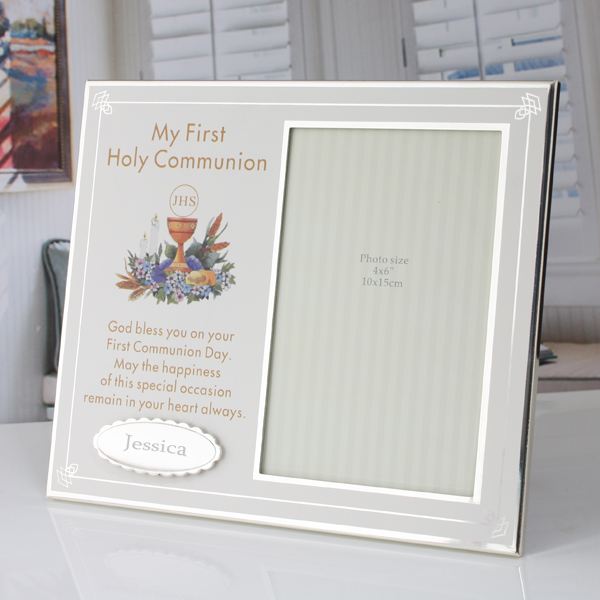 Personalised First Holy Communion Photo Frame The Gift Experience Personalised First Holy Communion Photo Frame