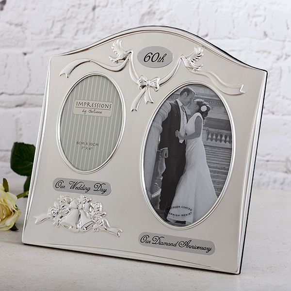 60th Anniversary Photo Frame The Gift Experience