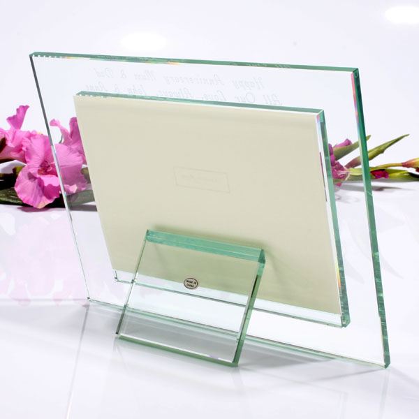 Luxury Personalised Glass Photo Frame The Gift Experience