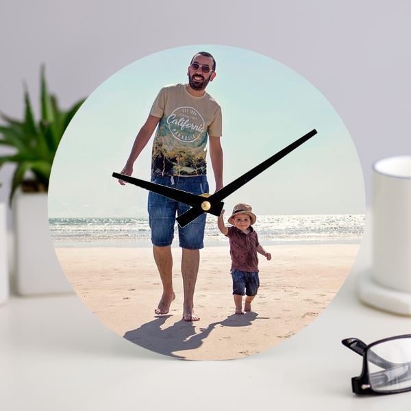 Personalised Photo Clock The Gift Experience