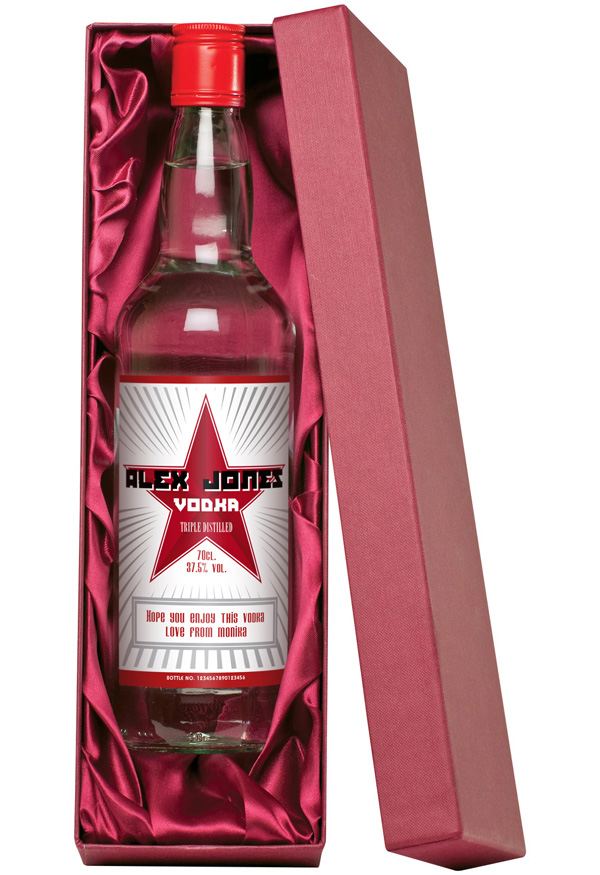 Personalised Vodka The Gift Experience