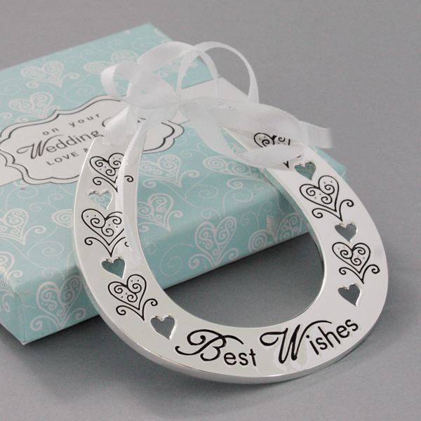 Wedding Day Best Wishes Horse Shoe The Gift Exprience