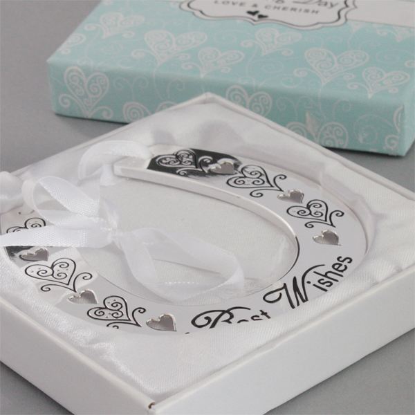 Wedding Day Best Wishes Horse Shoe The Gift Exprience