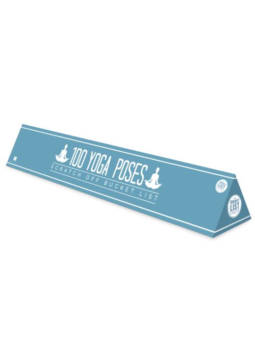 100 Yoga Poses Scratch Off Poster product image