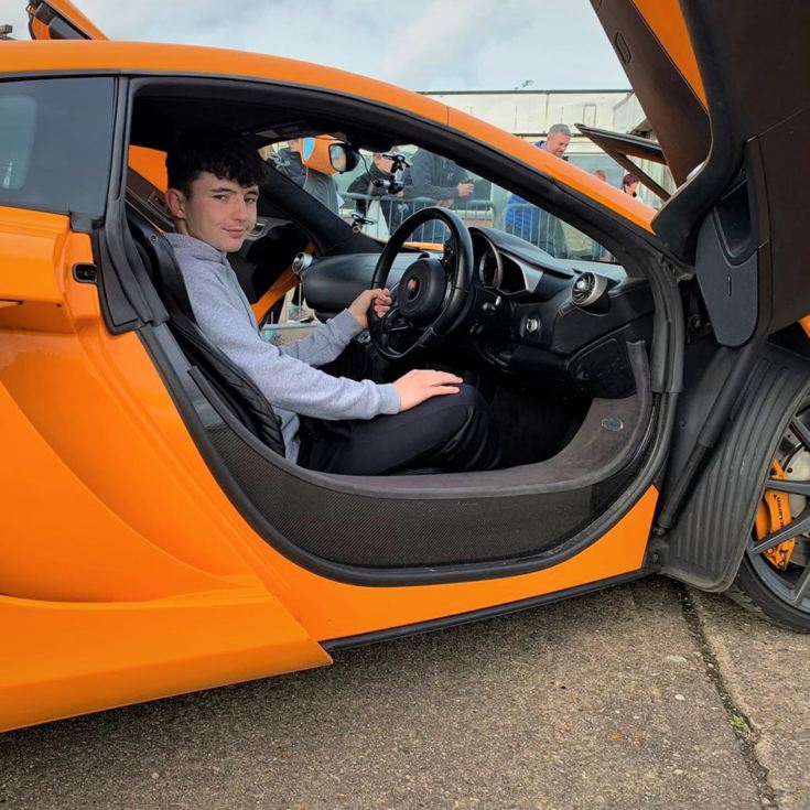 Junior Supercar Driving Thrill with Passenger Ride product image