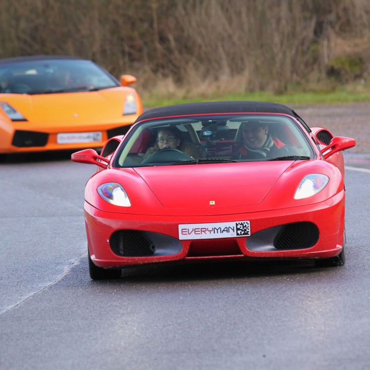 Junior Supercar Driving Thrill with Passenger Ride product image