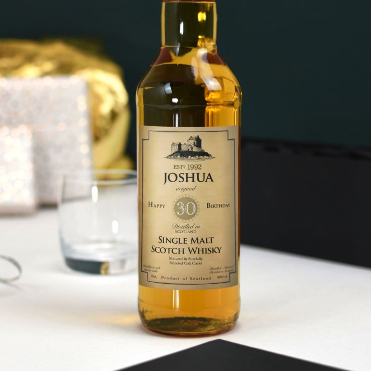 Personalised Birthday Malt Whisky product image