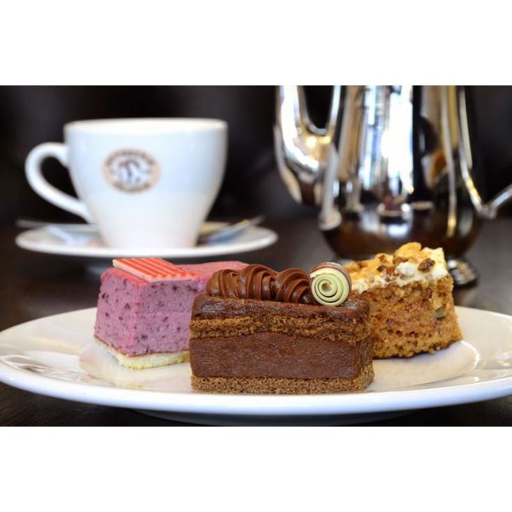 Afternoon Tea for Two at Patisserie Valerie with Cake Gift Box The