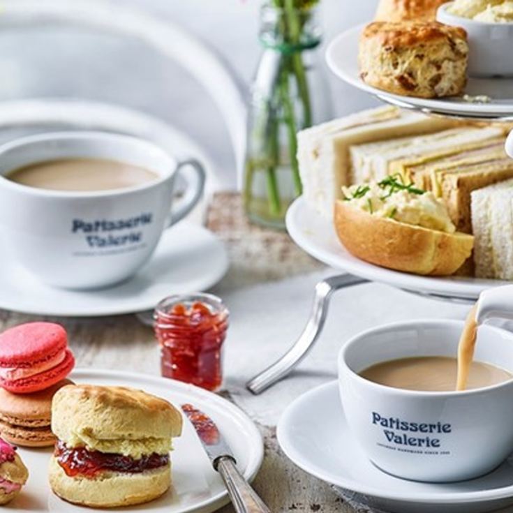 Afternoon Tea at Patisserie Valerie for Two The Gift Experience
