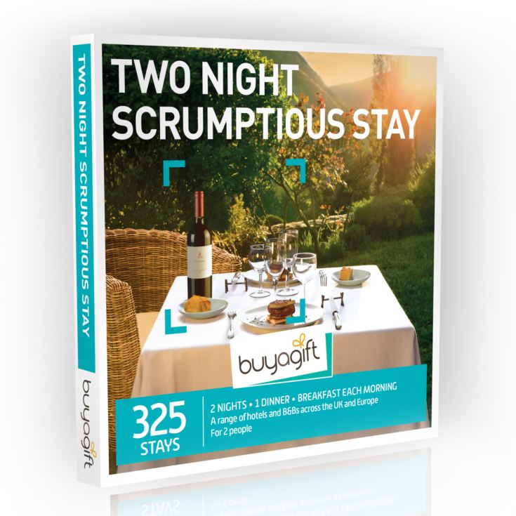 Two Night Scrumptious Stay Experience Box product image