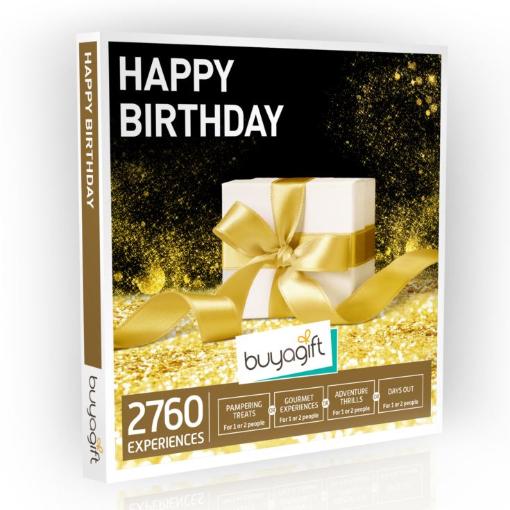Happy Birthday Experience Box The Gift Experience