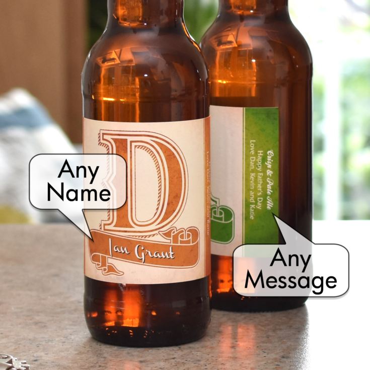 Personalised Best Dad Ever Pack of 3 Beer product image
