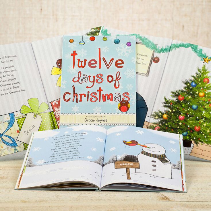 12 Days of Christmas Personalised Book product image