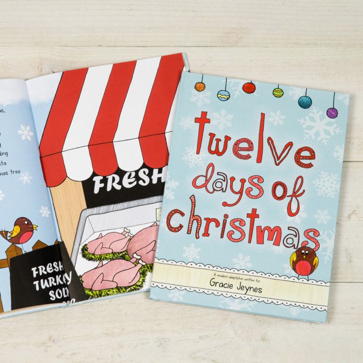 12 Days of Christmas Personalised Book product image