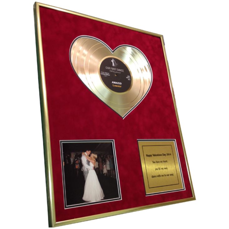 Heart of Gold 12" Disc with Photo and Message product image