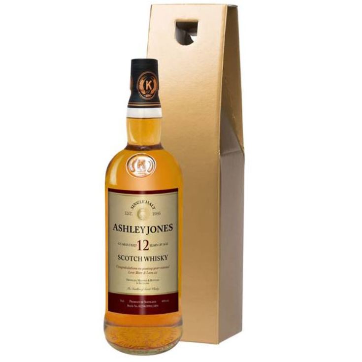 Personalised 12 Year Old Malt Whisky product image