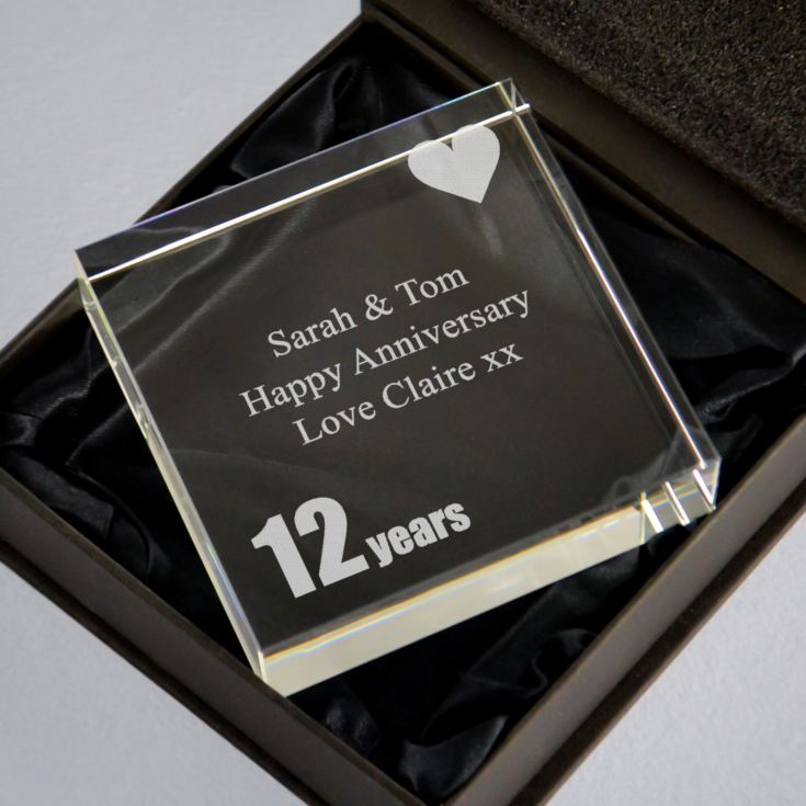 12th (Silk) Anniversary Keepsake product image