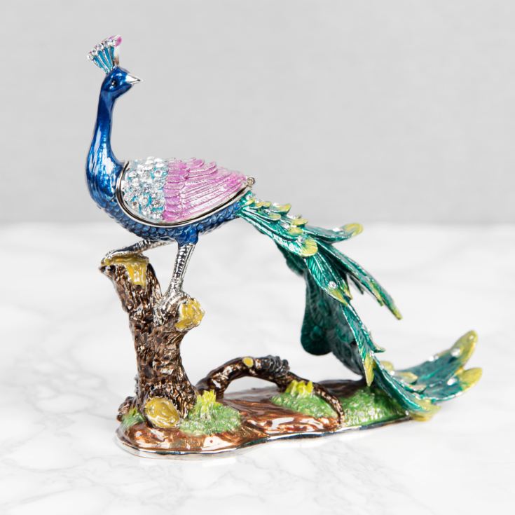 Treasured Trinkets - Peacock on Branch product image