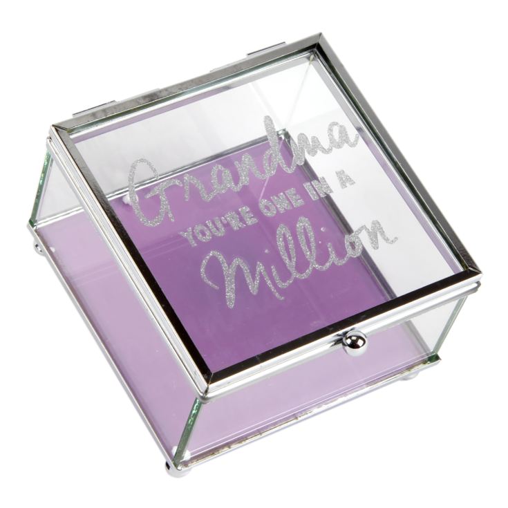 'Lasting Memories' Glass Trinket Box - Grandma In A Million product image