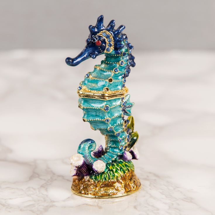 Treasured Trinkets Blue Seahorse product image