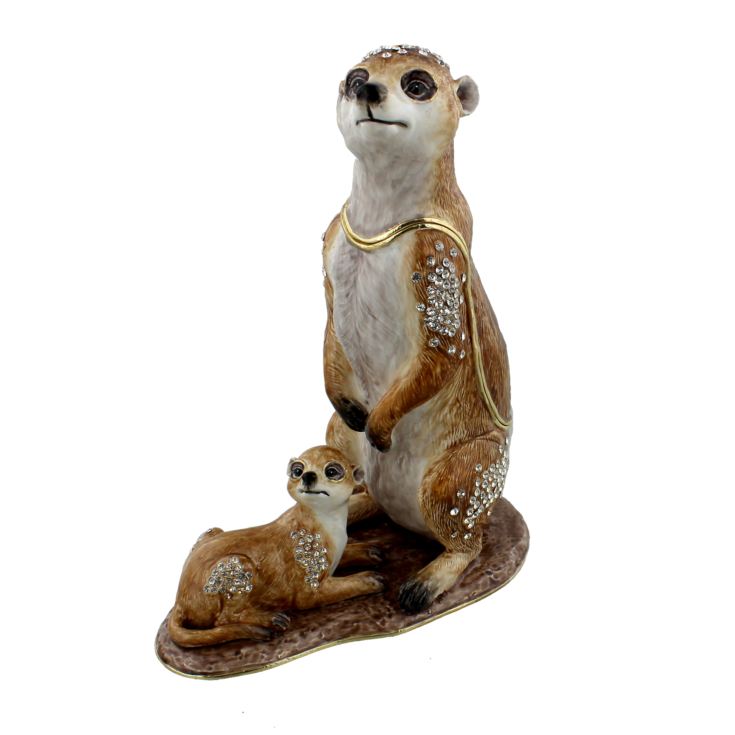 Treasured Trinkets - Large Meerkat & Baby product image