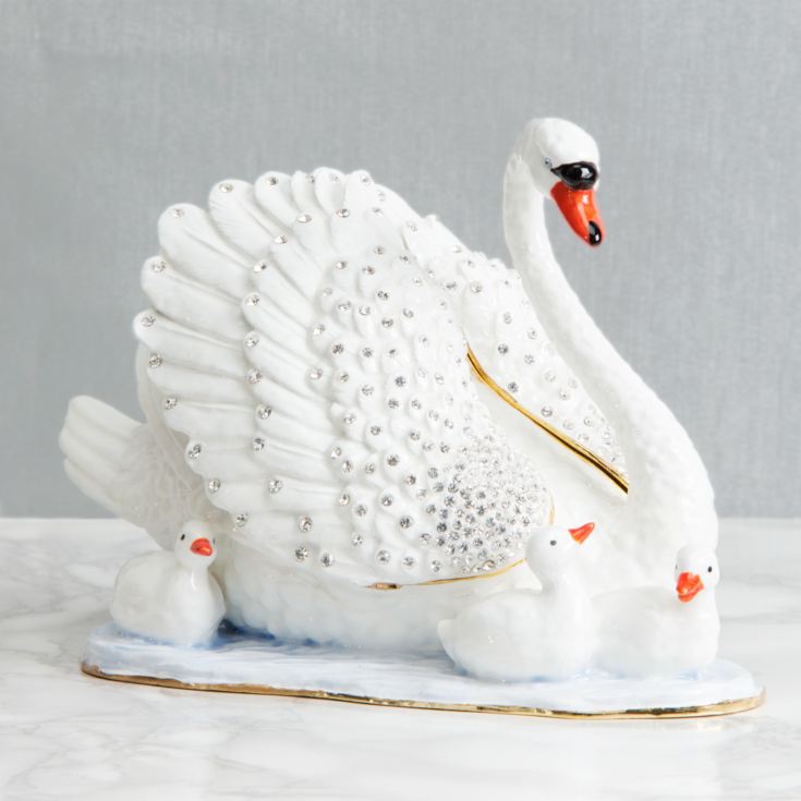 Treasured Trinkets - Swan with Cygnets product image