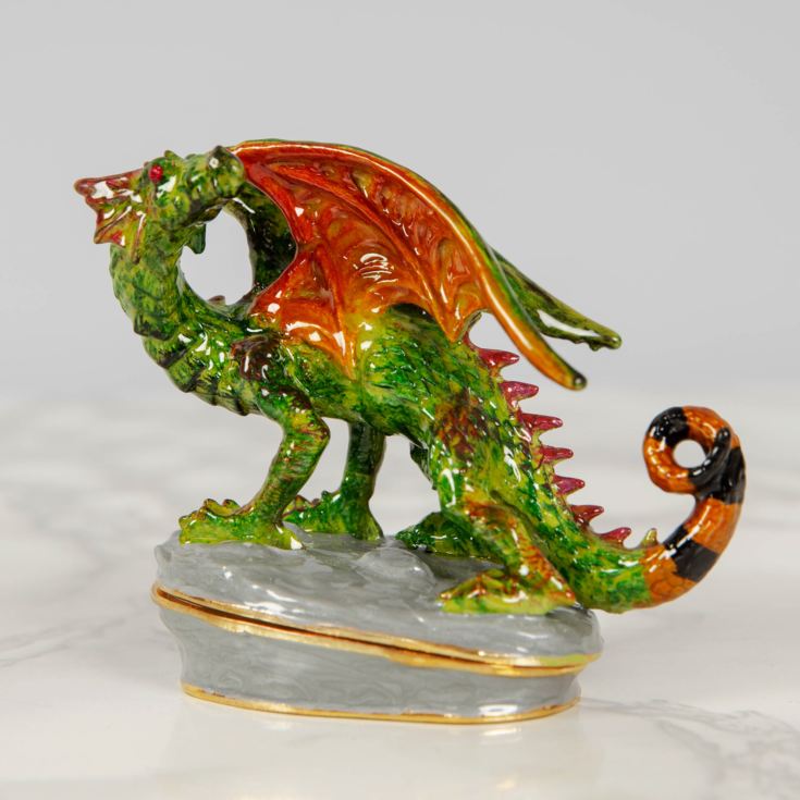 Treasured Trinkets - Standing Green Dragon product image