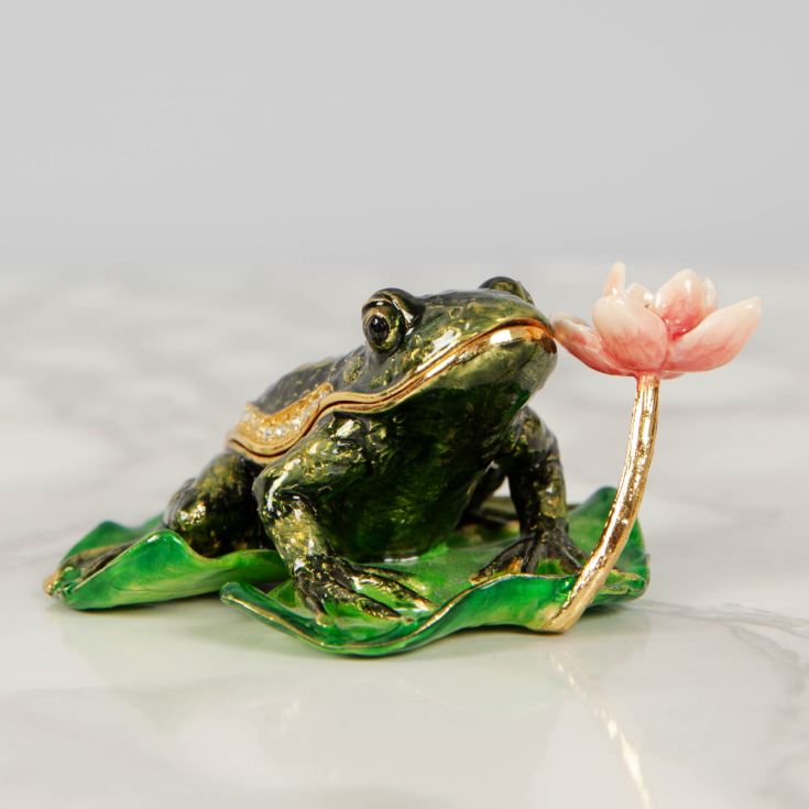Treasured Trinkets - Frog On A Lily Pad product image