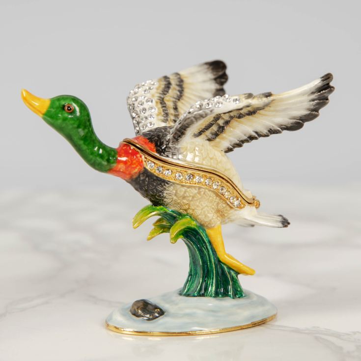 Treasured Trinkets - Flying Mallard Duck product image