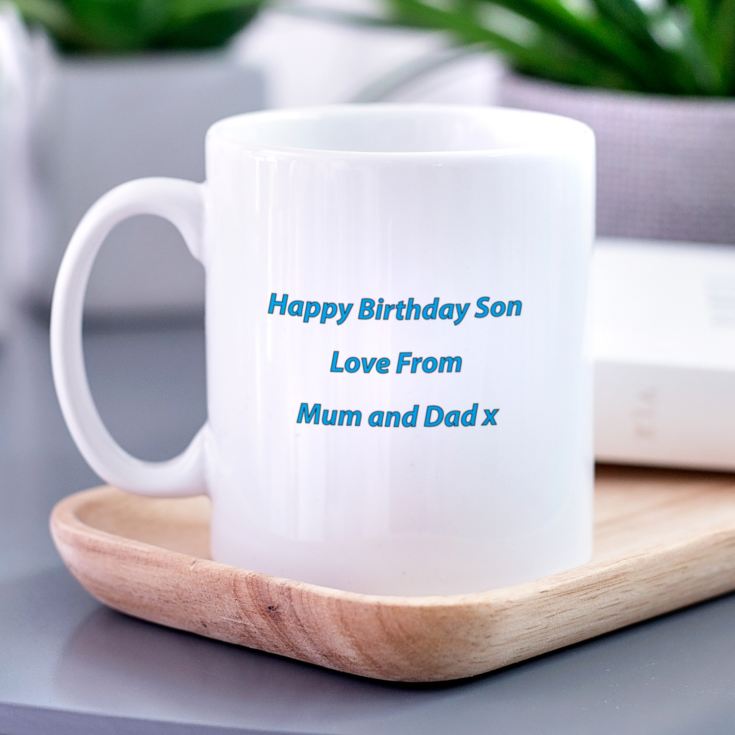 Established in... Personalised 18th Birthday Mug Blue product image