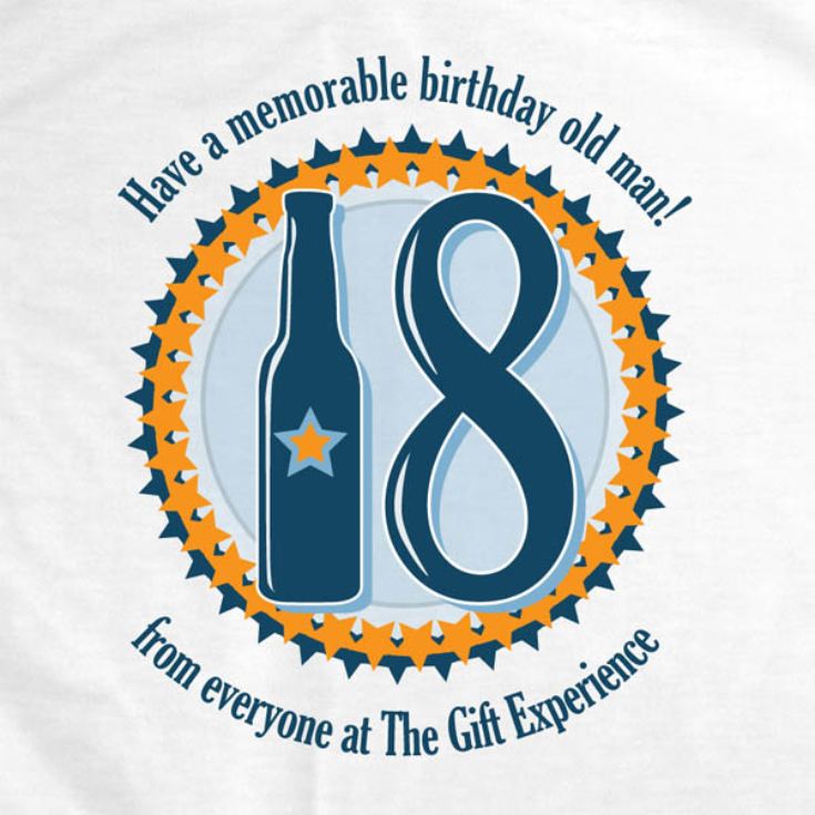 18th Birthday Personalised T-Shirt product image