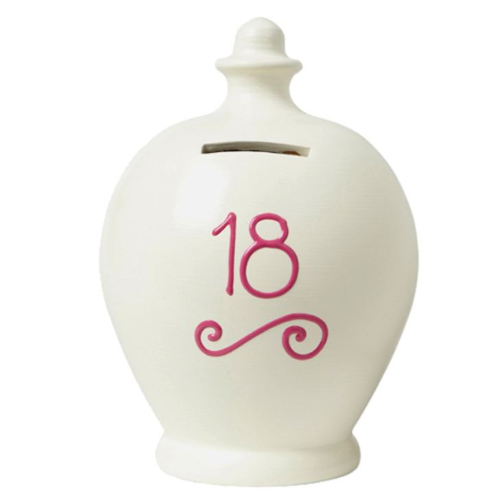 Personalised 18th Birthday Terramundi Money Pot The Gift Experience