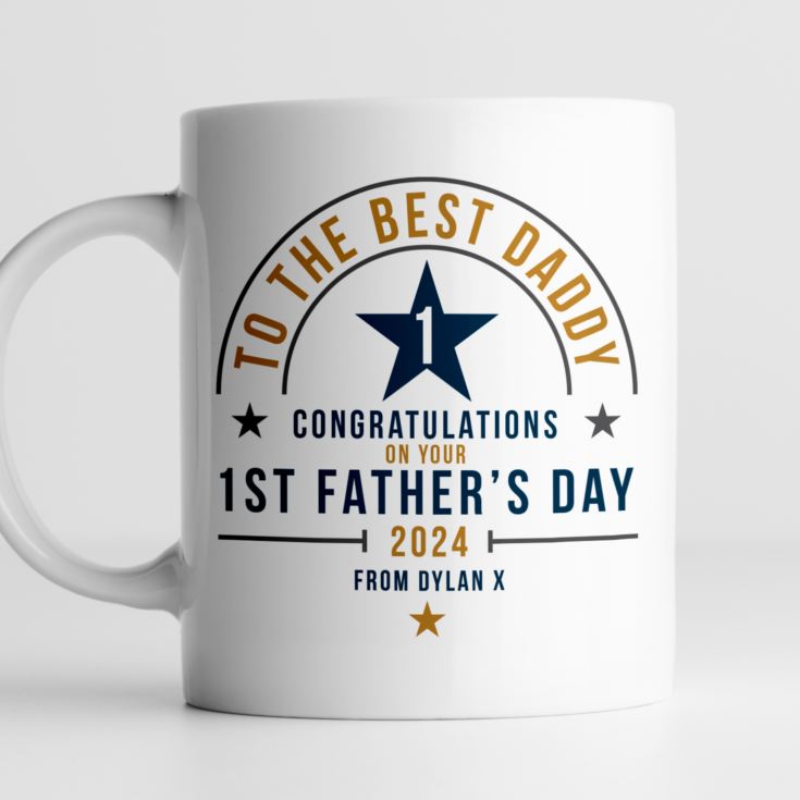 Personalised 1st Father's Day Mug product image