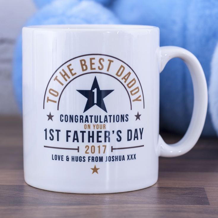Personalised 1st Father's Day Mug product image