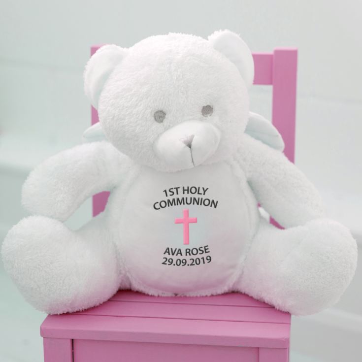 Embroidered First Holy Communion Angel Bear product image