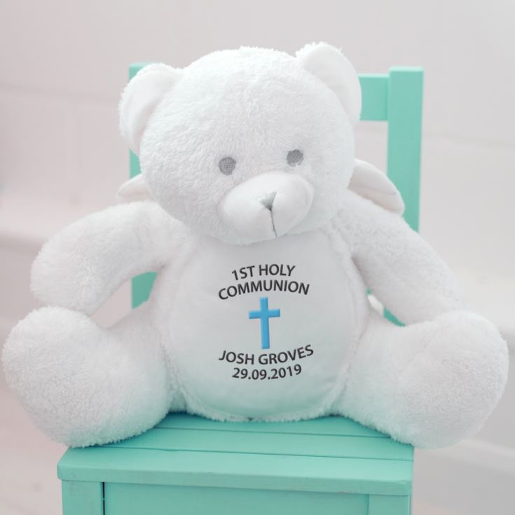 Embroidered First Holy Communion Angel Bear product image