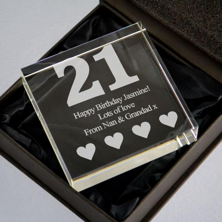 21st Birthday Keepsake product image