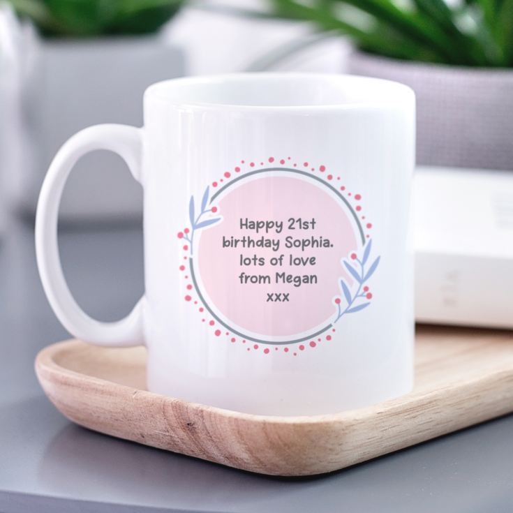 Personalised 21st Birthday Photo Upload Mug product image