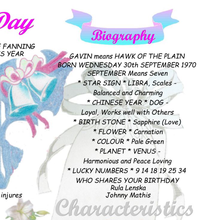 25th Anniversary (Silver) Wedding Day Chart Framed Print product image