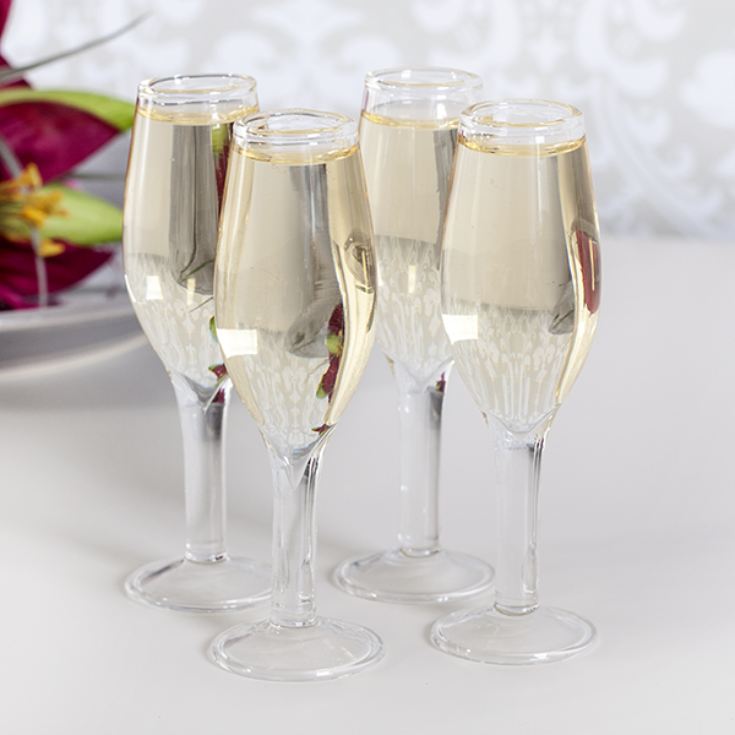 Shot Glass Mini Champagne Set of 4 The Gift Experience