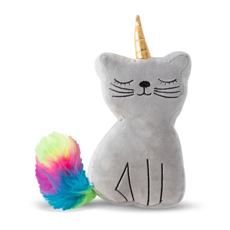 FRINGE Caticorn Squeaky Dog Toy The Gift Experience