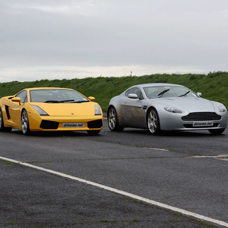 Lamborghini and Aston Martin Driving Thrill for One product image