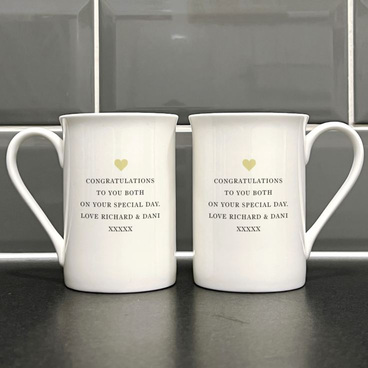 Personalised 30th Anniversary Bone China Mugs product image