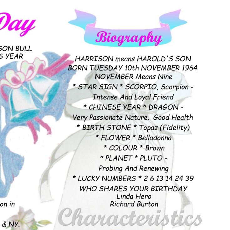 30th Anniversary (Pearl) Wedding Day Chart Framed Print product image