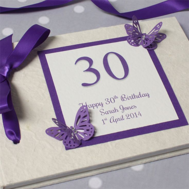 Personalised 30th Birthday Photo Album | The Gift Experience