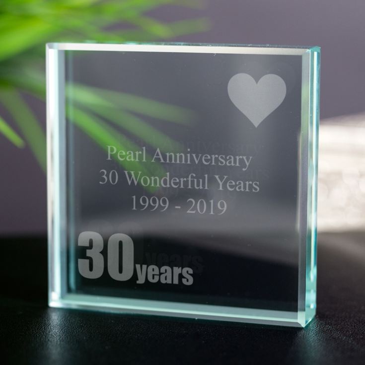 30th (Pearl) Anniversary Keepsake The Gift Experience