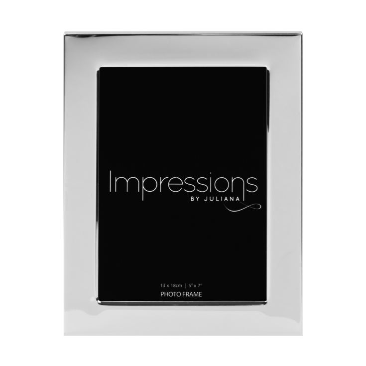 Plain Oblong Silver Plated Photoframe - 5" x 7" product image