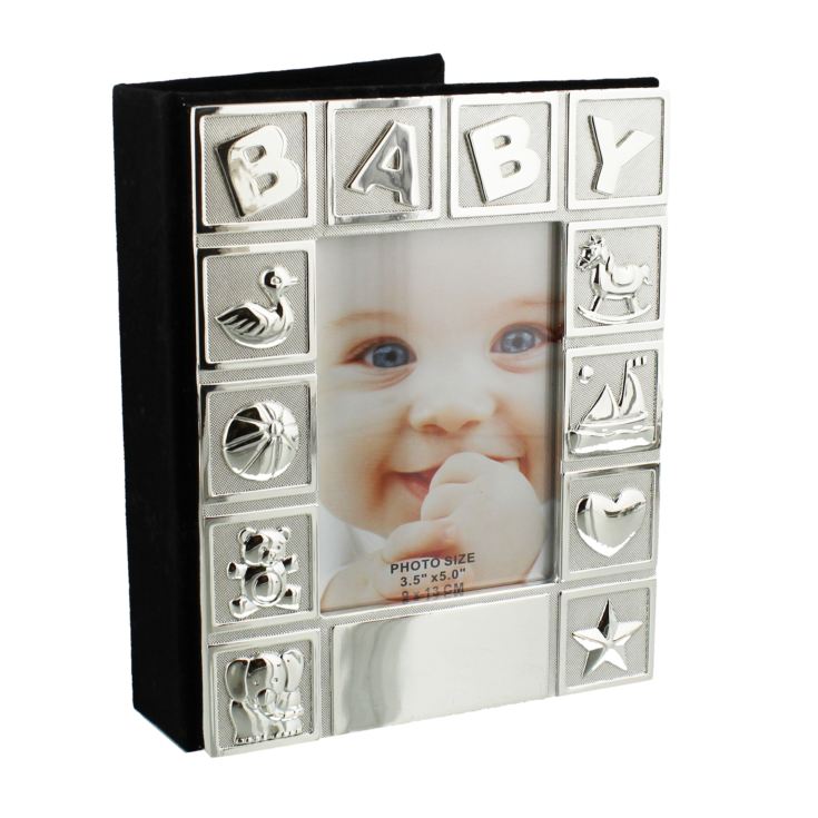 Silverplated "Baby" Album Holds 72 off 4"x6" prints product image